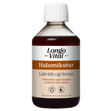 Longo Vital - Halsmikstur med lakrids & timian